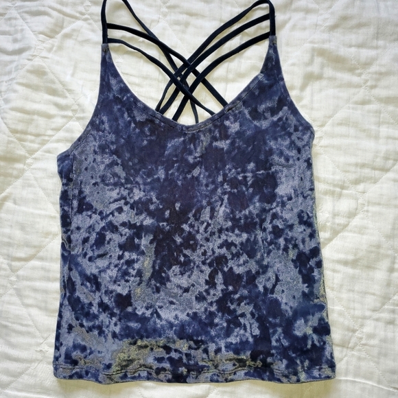 Velvet Crop Top - Picture 1 of 1
